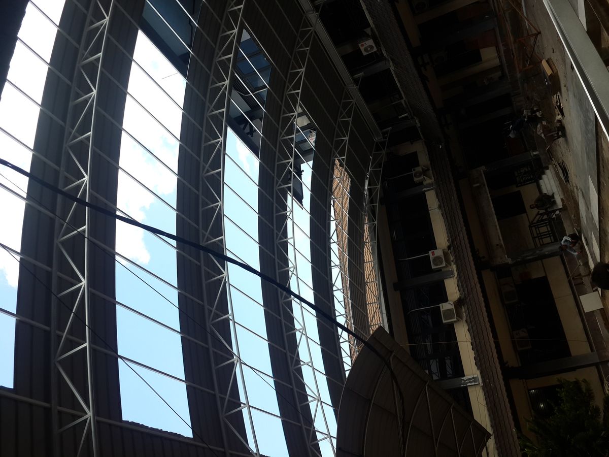 Kanopi Kantor PU - Dokumentasi Proyek